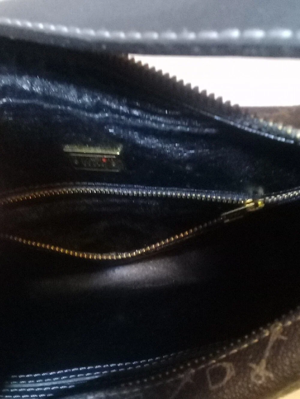 Why Classic Black Patterned Shoulder Bag And Wallet